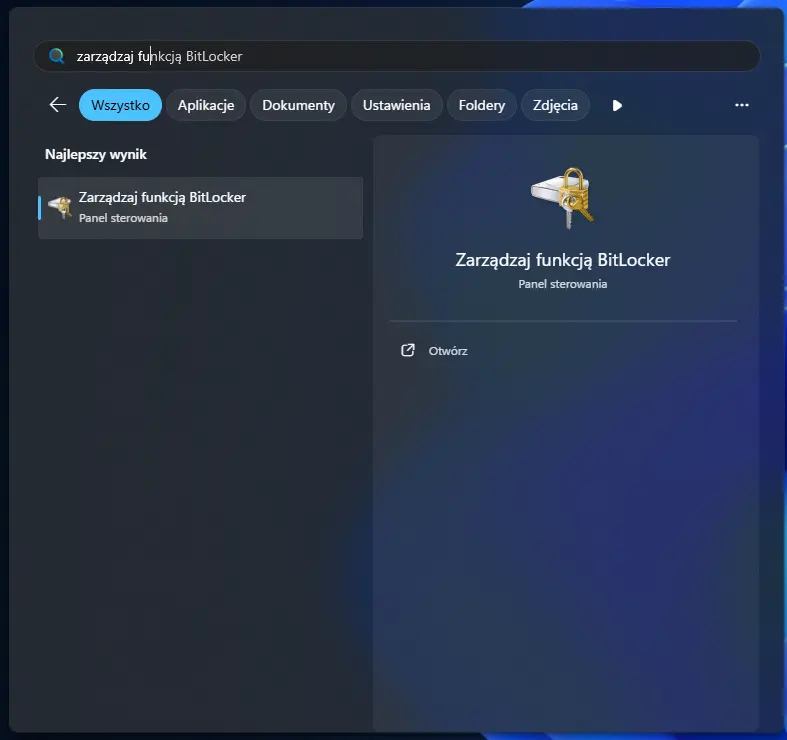 Zarządzaj funkcją BitLocker